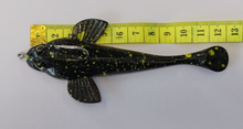Load image into Gallery viewer, Gold Spot Flathead Lure Rigged