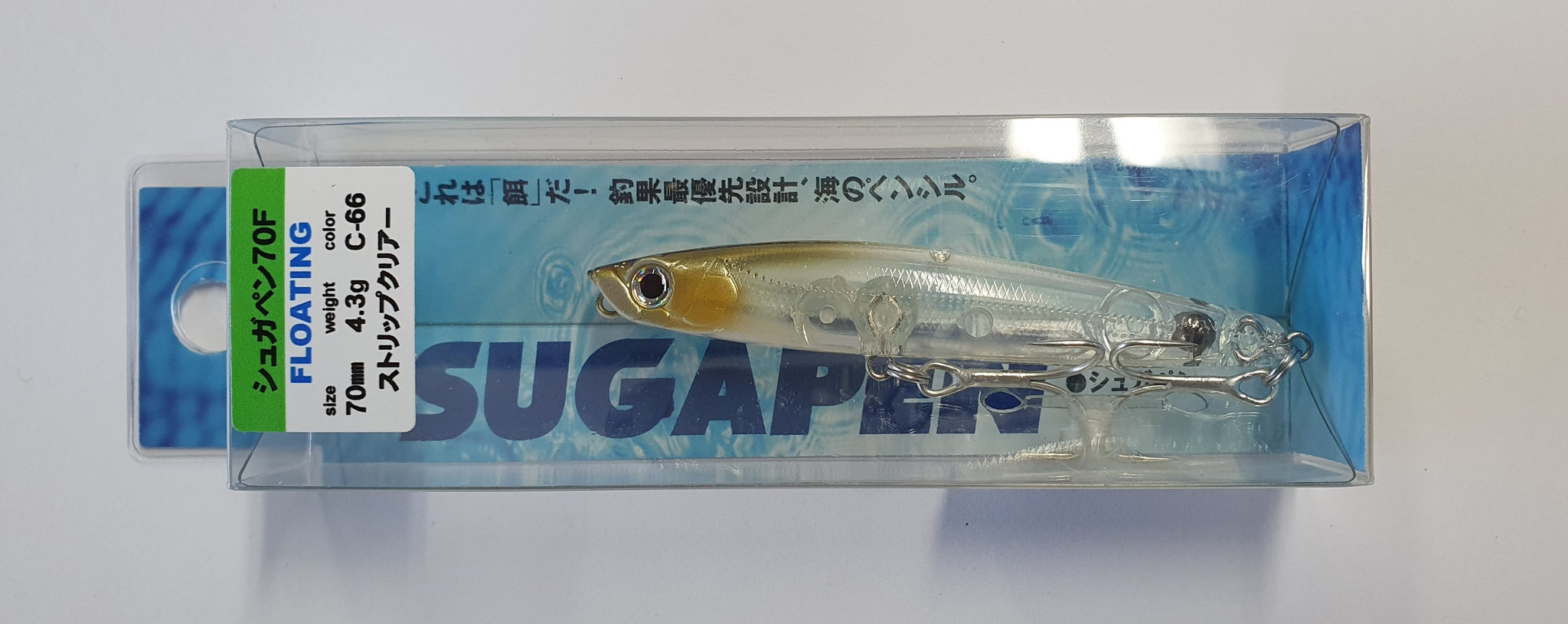 Bassday Sugar Pen 70f Floating Lure 4.3 Grams Hh-16 - 9064 for sale online