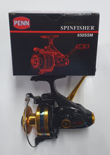 Load image into Gallery viewer, Penn Spinfisher 650 SSM with packaging