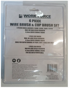 Wire Brush and Cup Brush Set