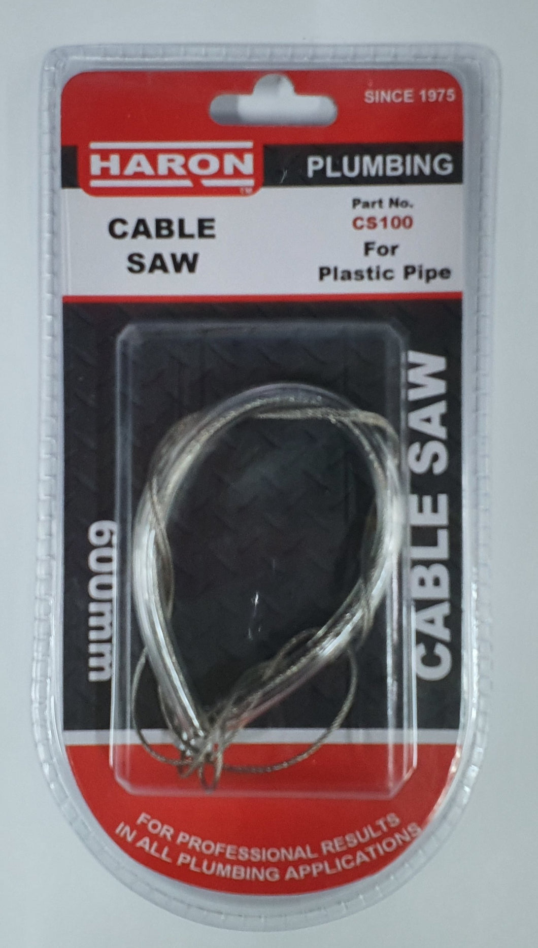 Cable Saw for PVC Pipe 600mm, C-B Tackle