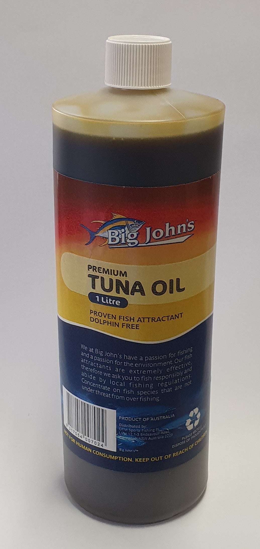 Big Johns Tuna Oil 1 litre